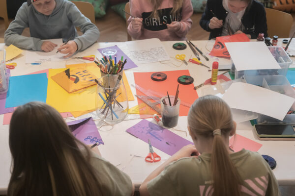 Art Workshop for Kids. © Galerie Rudolfinum, photo: Libor Galia