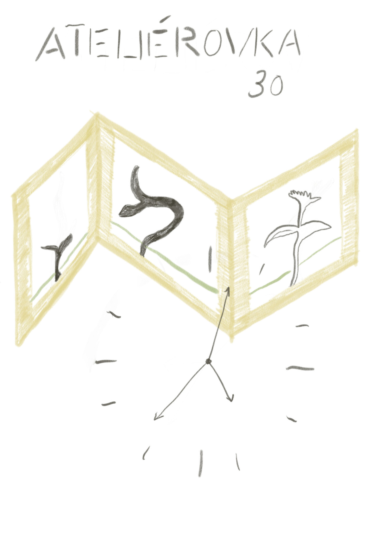Ateliérovka č. 30 - Tajemné příběhy, ilustrace
