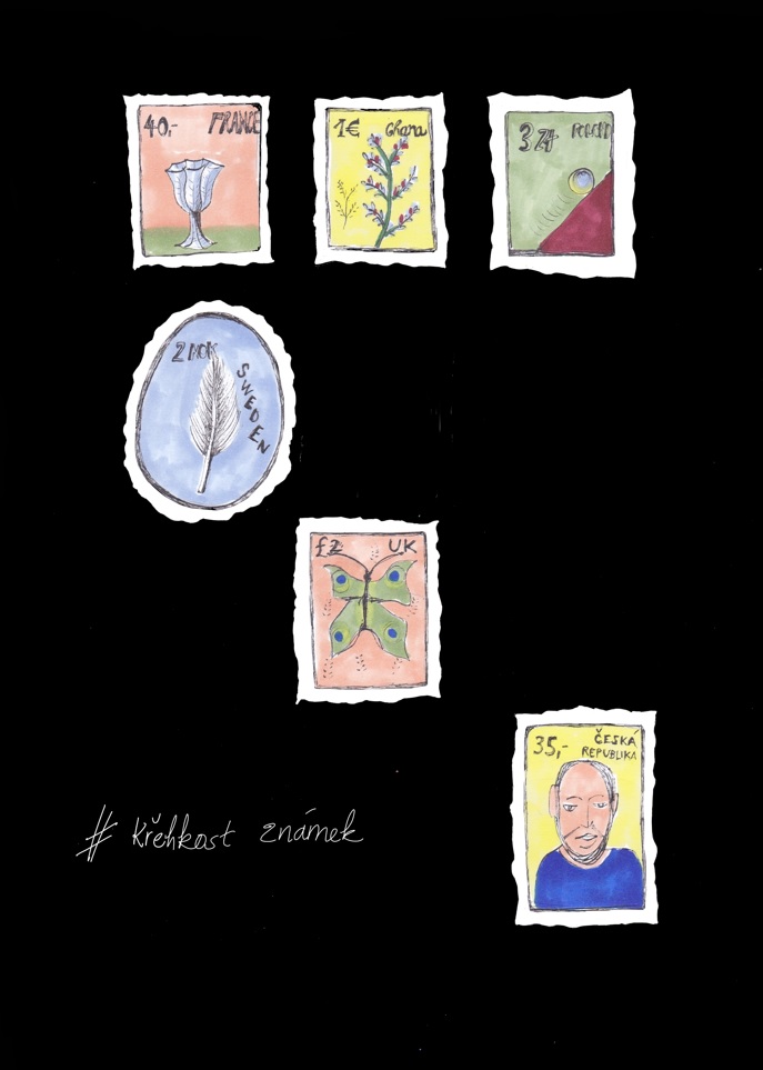 Ateliérovka č. 22 Křehkost známek - ilustrace