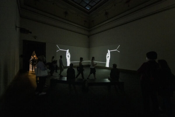 MEZIPAMĚŤ, pohled do instalace. (c) Galerie Rudolfinum, foto: Jan Slavík