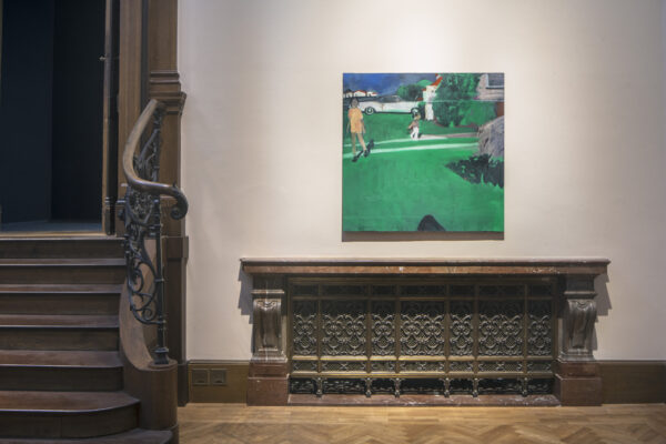 Not Without Joy, pohled do instalace, Noah Davis. © Galerie Rudolfinum, foto: Tomáš Souček