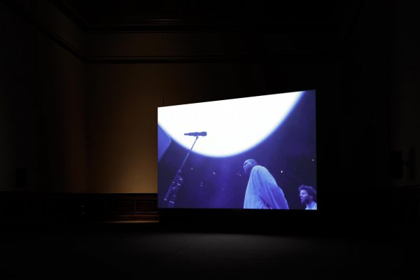 Not Without Joy, pohled do instalace, Sunday Service (with Kanye West). © Galerie Rudolfinum, foto: Martin Polák