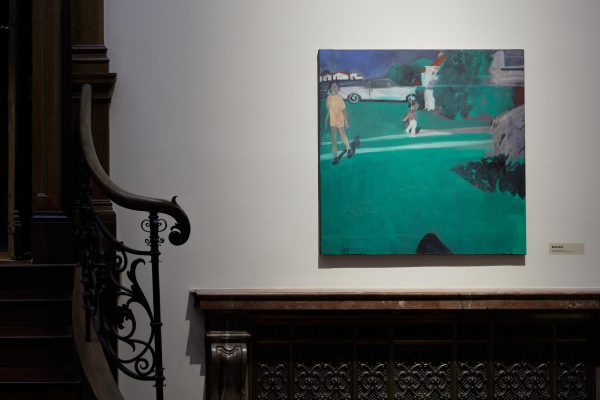 Not Without Joy, pohled do instalace, Noah Davis. © Galerie Rudolfinum, foto: Martin Polák