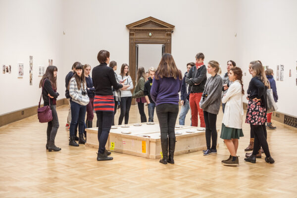 Edukační program pro školy ve výstavě. © Galerie Rudolfinum, foto: Libor Galia